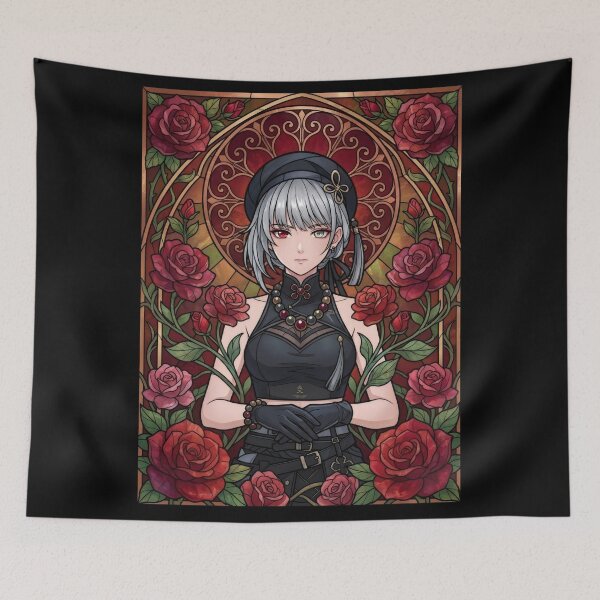 Item preview, Stained Glass Sanhua designed and sold by Thunderbelts.