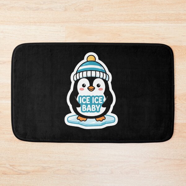 Item preview, Cute Baby Penguin Ice Ice Baby designed and sold by Owcomm.