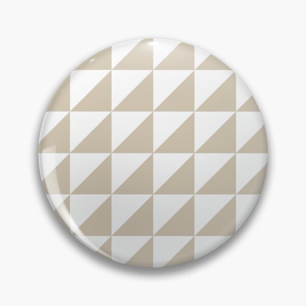 Item preview, White And Sand Triangle Mosaic Pattern designed and sold by pattern-archive.