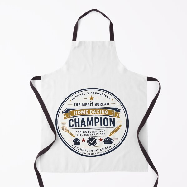 Item preview, Home Baking Champion Gift | Funny Baker Award for Baking Lovers designed and sold by TheMeritBureau.