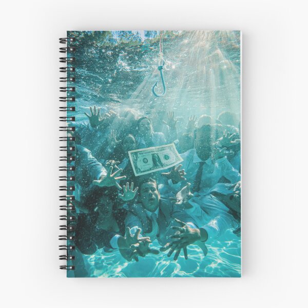 Item preview, Money Bait People – Underwater Temptation Surreal Art designed and sold by TheLordsofD.