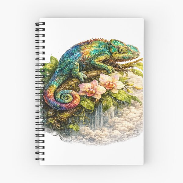 Item preview, Colorful Chameleon designed and sold by creativezoneco.