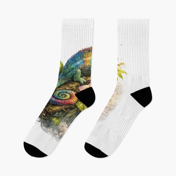 Item preview, Colorful Chameleon designed and sold by creativezoneco.