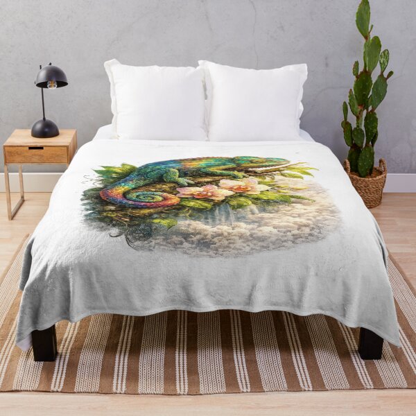 Item preview, Colorful Chameleon designed and sold by creativezoneco.