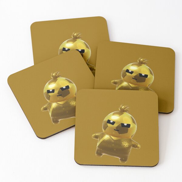 Item preview, Fortnite Gold Soccer Sprite designed and sold by Pine & Pixels.