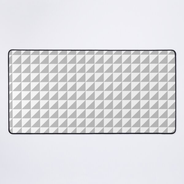 Item preview, White And Silver Triangle Mosaic Pattern designed and sold by pattern-archive.