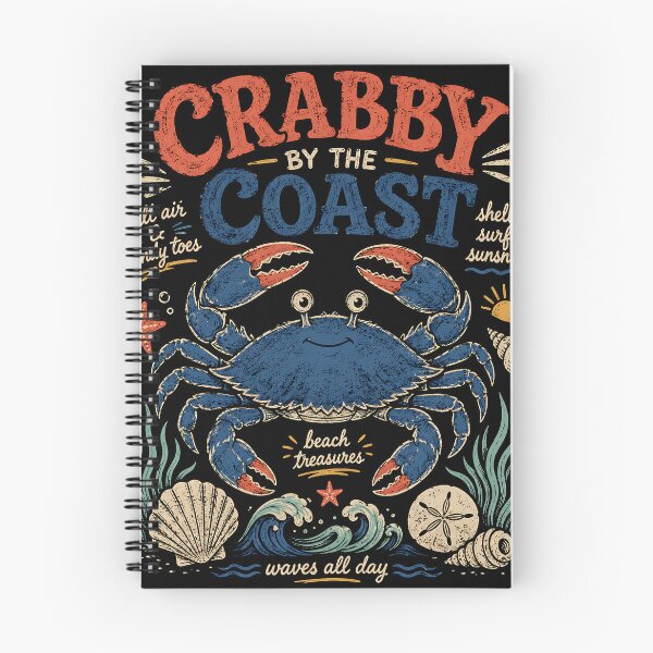 Item preview, Crabby By The Coast Blue Crab designed and sold by JasKei-Designs.