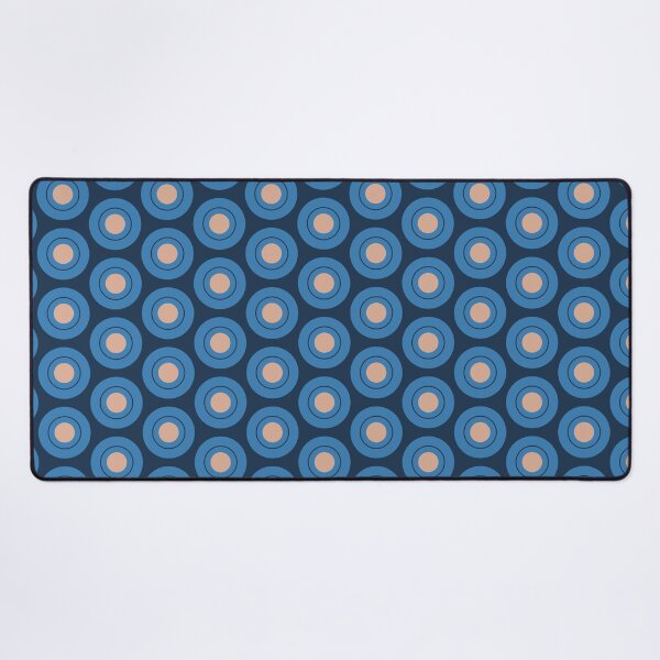 Item preview, Blue circles with dusty rose accents designed and sold by Chantal creates.