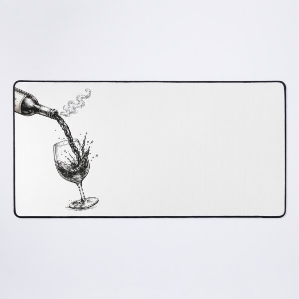 Item preview, intage Wine Pour Illustration designed and sold by NucciCollective.