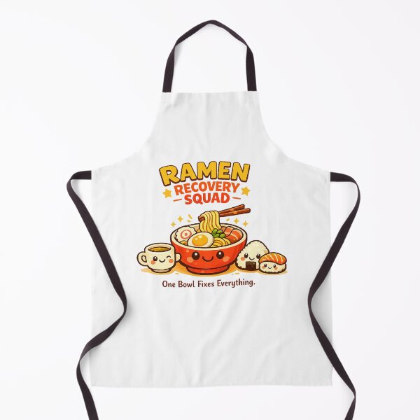 Item preview, Ramen Recovery Squad – Kawaii Comfort Food Design 1 designed and sold by Ripoubsb.