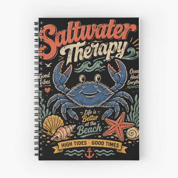 Item preview, Saltwater Therapy Blue Crab Beach designed and sold by JasKei-Designs.