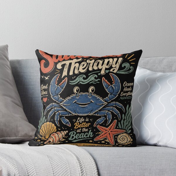 Item preview, Saltwater Therapy Blue Crab Beach designed and sold by JasKei-Designs.