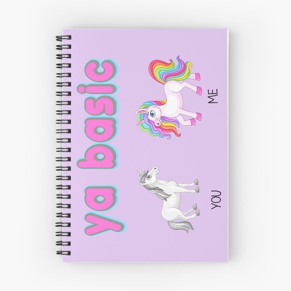 Item preview, ya basic, ur basic, youre basic, basic, unicorn designed and sold by NostalgicSpirit.