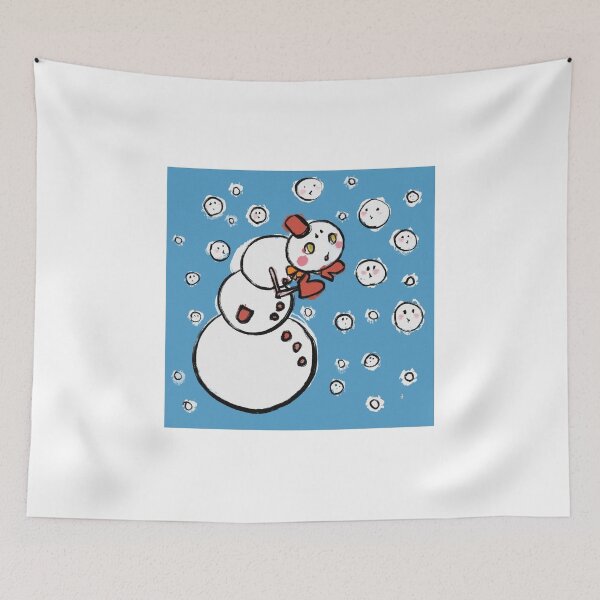 Item preview, Cute Kawaii Snowman designed and sold by Jelda-Lmda.