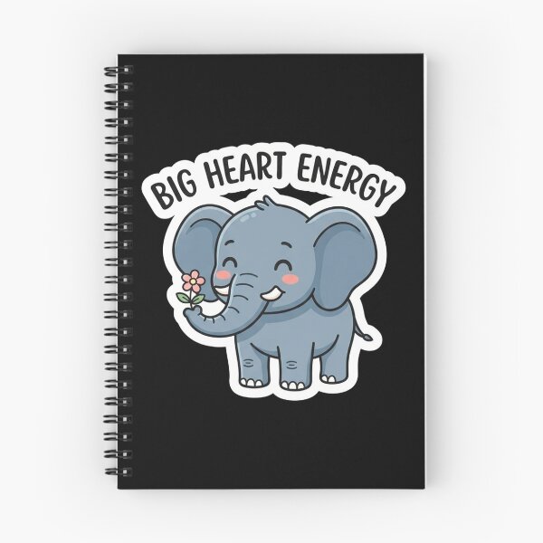 Item preview, Cute Baby Elephant Big Heart Energy designed and sold by Owcomm.