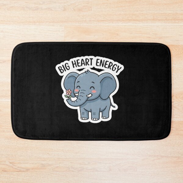 Item preview, Cute Baby Elephant Big Heart Energy designed and sold by Owcomm.