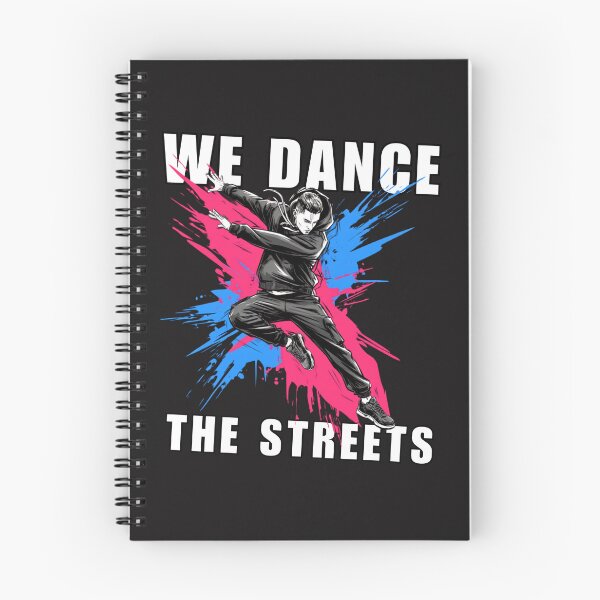 Item preview, We Dance The Streets – Streetwear Breakdance Paint Splatter designed and sold by LeSoniPapaPrint.