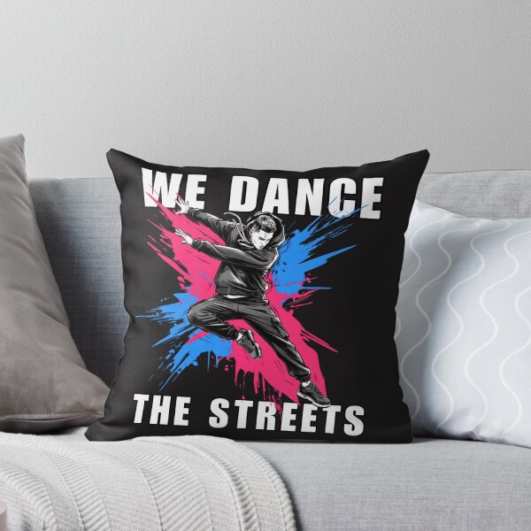 Item preview, We Dance The Streets – Streetwear Breakdance Paint Splatter designed and sold by LeSoniPapaPrint.