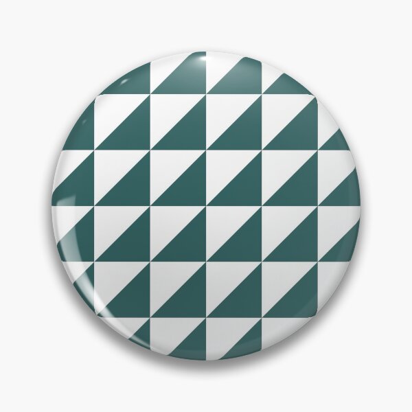 Item preview, White And Teal Triangle Mosaic Pattern designed and sold by pattern-archive.