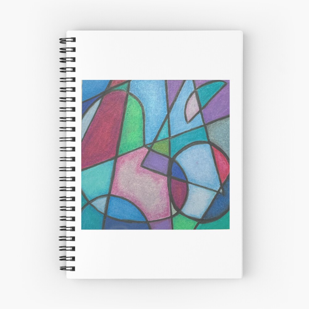 Item preview, Spiral Notebook designed and sold by Lesswired.