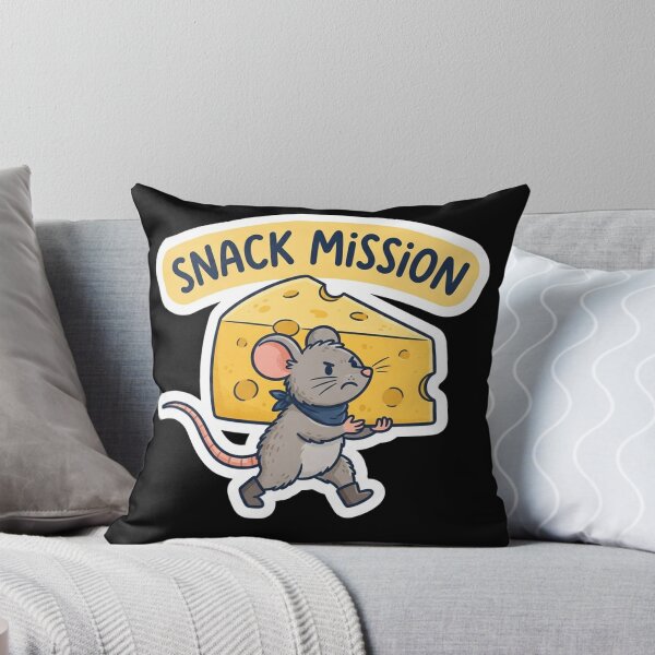 Item preview, Cute Mouse Carrying A Big Cheese designed and sold by Owcomm.