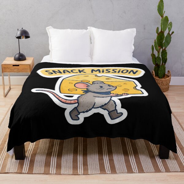 Item preview, Cute Mouse Carrying A Big Cheese designed and sold by Owcomm.