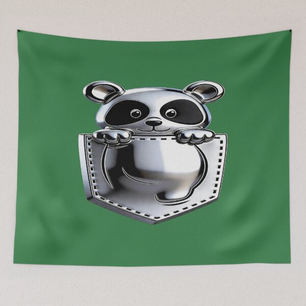 Item preview, The World's Most Stylish Pocket Panda ✨ designed and sold by RAYBIL.