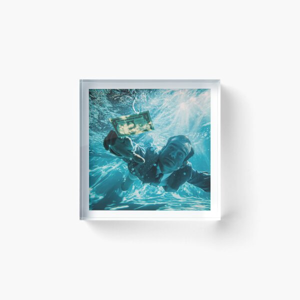 Item preview, Money Bait Man – Underwater Temptation Surreal Art designed and sold by TheLordsofD.
