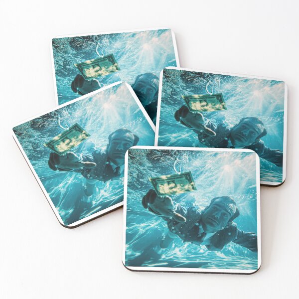 Item preview, Money Bait Man – Underwater Temptation Surreal Art designed and sold by TheLordsofD.