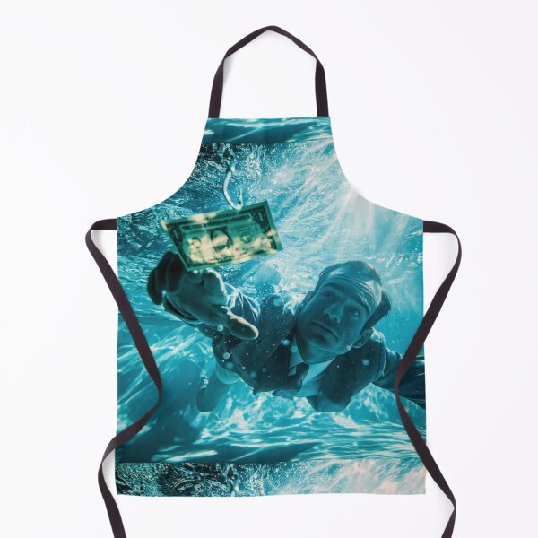 Item preview, Money Bait Man – Underwater Temptation Surreal Art designed and sold by TheLordsofD.