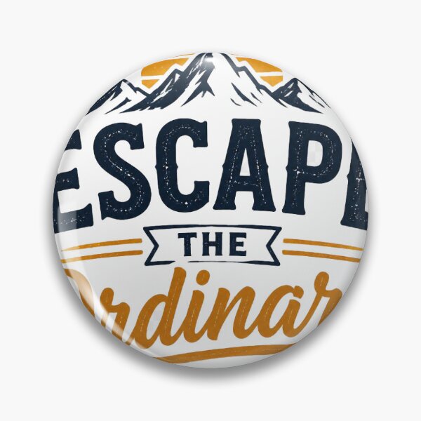 Item preview, Escape The Ordinary Daily Mountain Retro designed and sold by Friki Store.