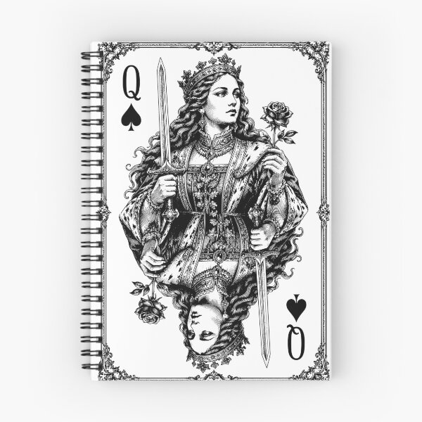 Item preview, Queen of spades designed and sold by BlueBerry45.