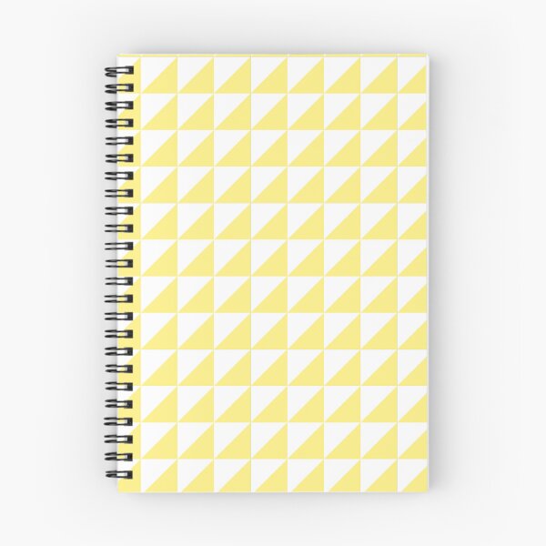 Item preview, White And Yellow Triangle Mosaic Pattern designed and sold by pattern-archive.
