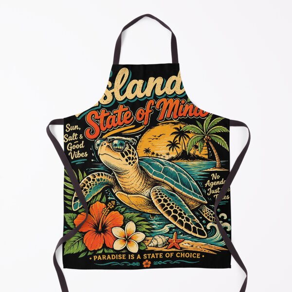 Item preview, Island State of Mind Sea Turtle designed and sold by JasKei-Designs.