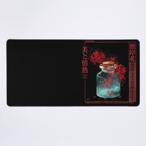Item preview, japanese red spider lily in anime jar designed and sold by Otakuniverse.