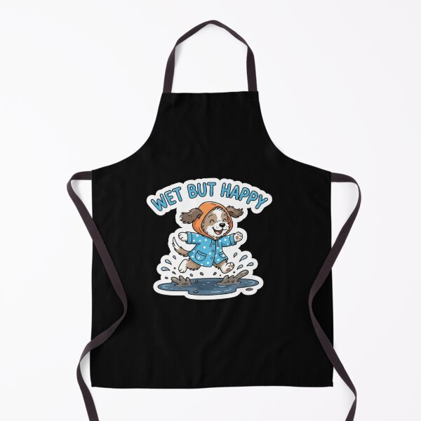 Item preview, Cute Puppy Playing In The Rain designed and sold by Owcomm.