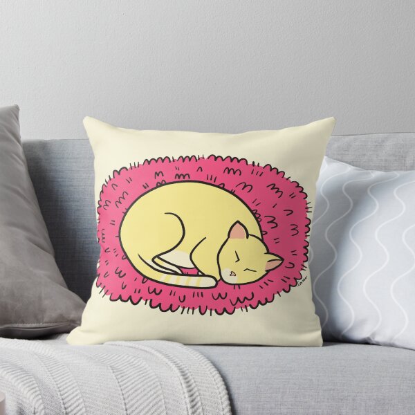 Item preview, Cat Nap, Pink Shag Carpet designed and sold by cozypersimmon.