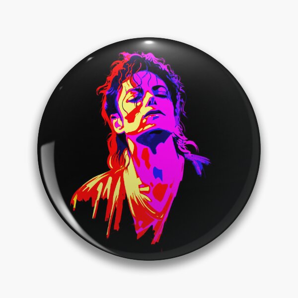 Item preview, Neon Pop Art Music Legend Portrait designed and sold by ExploreAura Studio.