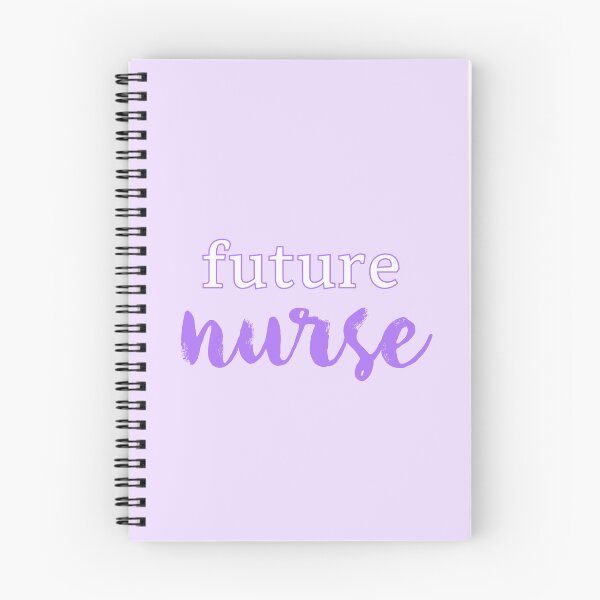 Item preview, Futura enfermera (texto morado) designed and sold by titanic415.
