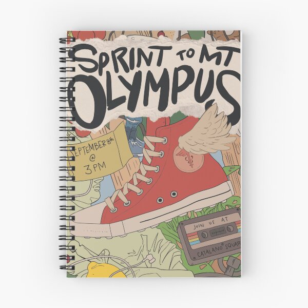 Item preview, Sprint to Mt Olympus "Flyer" designed and sold by DanaDrawsStore.
