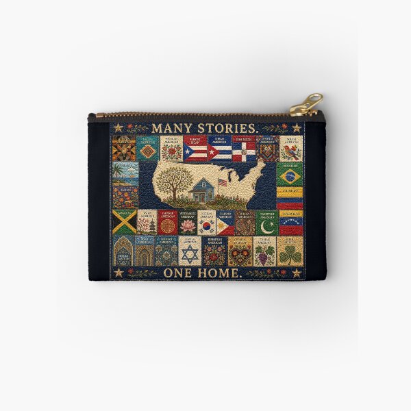 Item preview, ✂️ STITCHED TOGETHER COLLECTION ✂️- ❤️ - Many Stories. One Home. - Quilt  designed and sold by WheelieGdArt.