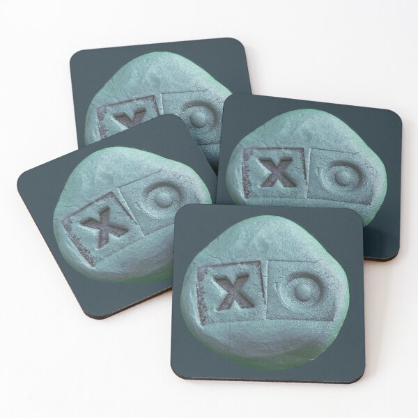 Artikelvorschau, xo, kiss, cute stamped greeting, xoxo entworfen und verkauft von badlydrawnbabe.
