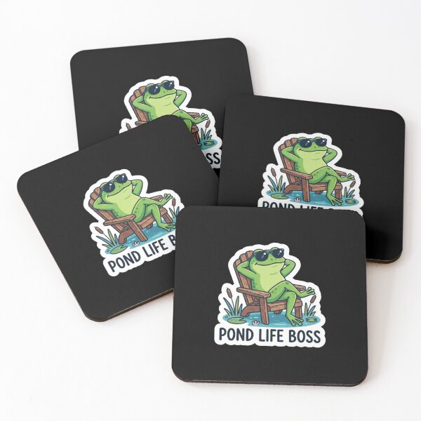 Item preview, Cool Frog Relaxing in Pond Chair designed and sold by Owcomm.