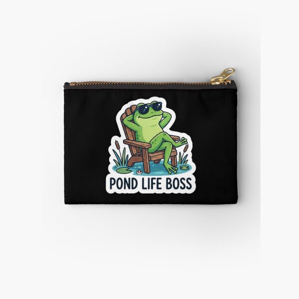 Item preview, Cool Frog Relaxing in Pond Chair designed and sold by Owcomm.