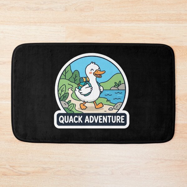 Item preview, Cute Duck Going on Hiking Adventure designed and sold by Owcomm.