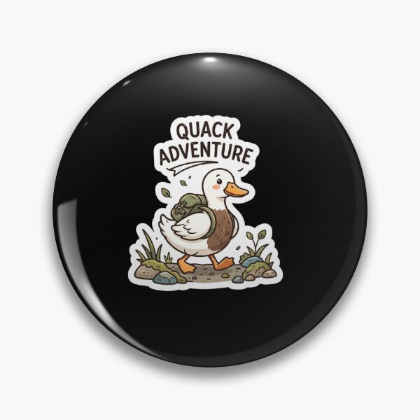 Item preview, Cute Duck Going On Hiking Adventure designed and sold by Owcomm.