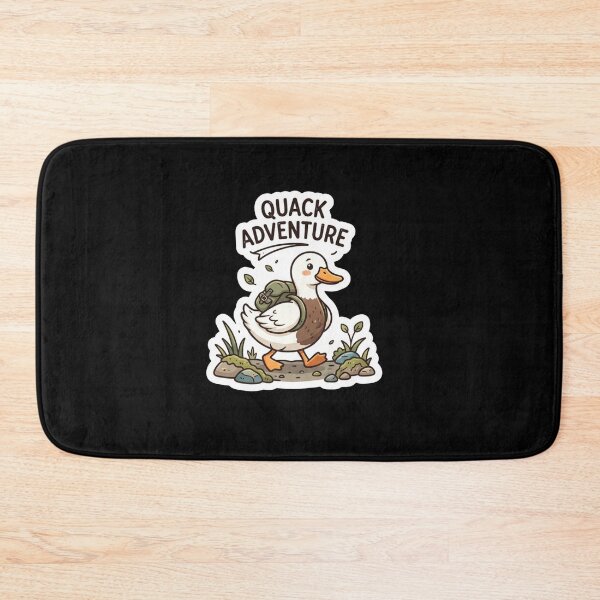 Item preview, Cute Duck Going On Hiking Adventure designed and sold by Owcomm.