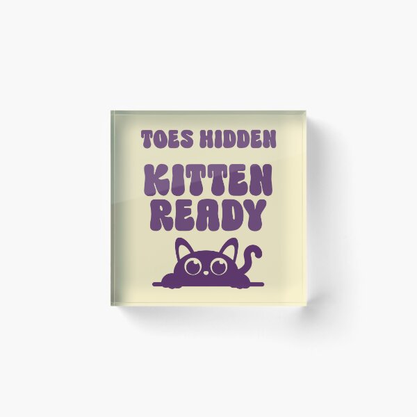 Item preview, Toes hidden, kitten ready designed and sold by BigfeetLittlepaws.