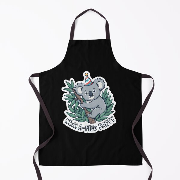 Item preview, Cute Koala Wearing A Party Hat designed and sold by Owcomm.