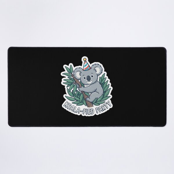 Item preview, Cute Koala Wearing A Party Hat designed and sold by Owcomm.